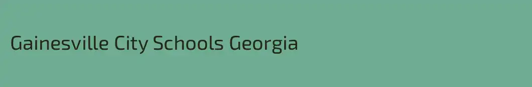 Gainesville City Schools Georgia